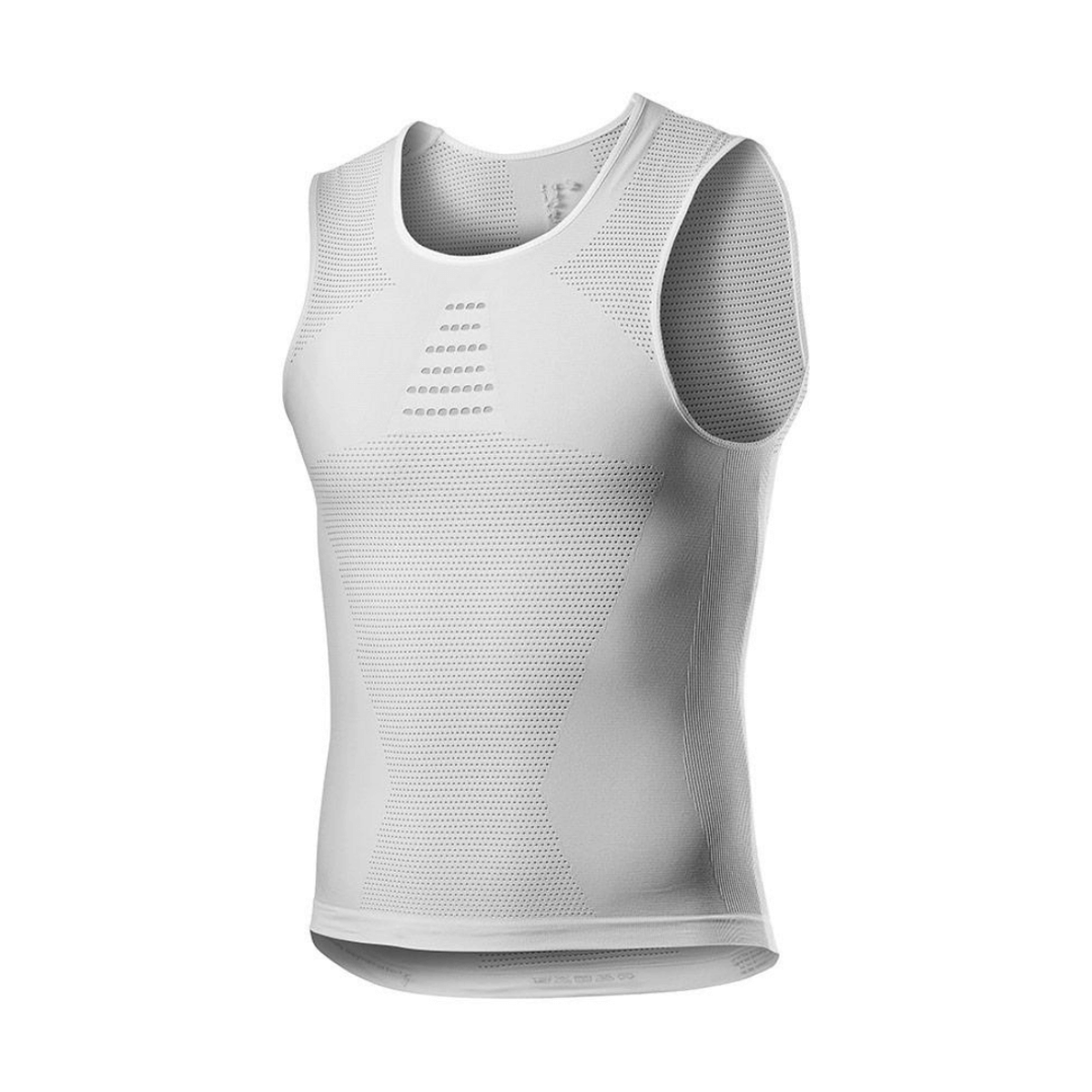 Camiseta Interior Castelli Core Seamless Sem Mangas Branca, Tamanho L/XL Unisex