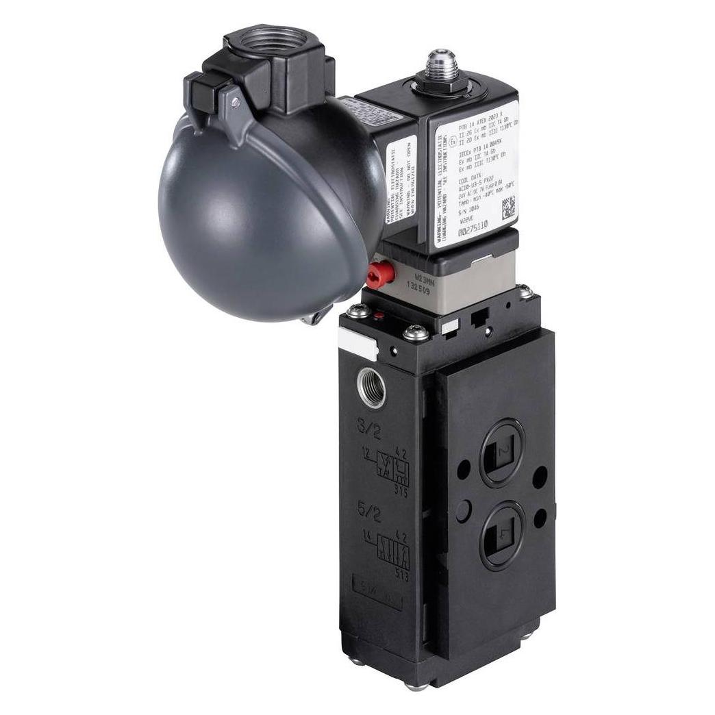 Bürkert 3/2-und 5/2-Wege-Pneumatikventil 32mm (350489)