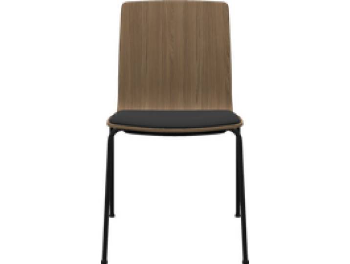 Chaise avec assise capitonnée Com K22H