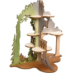 Kuhnert, Deko Figuren + Skulpturen, Deko "Mini Eule" - Wahl aus versch. Varianten - Handarbeit aus Holz