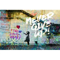 Acrylglasbild GRAFFITI (BHT 150x100x5 cm) - BHT 150x100x5 cm