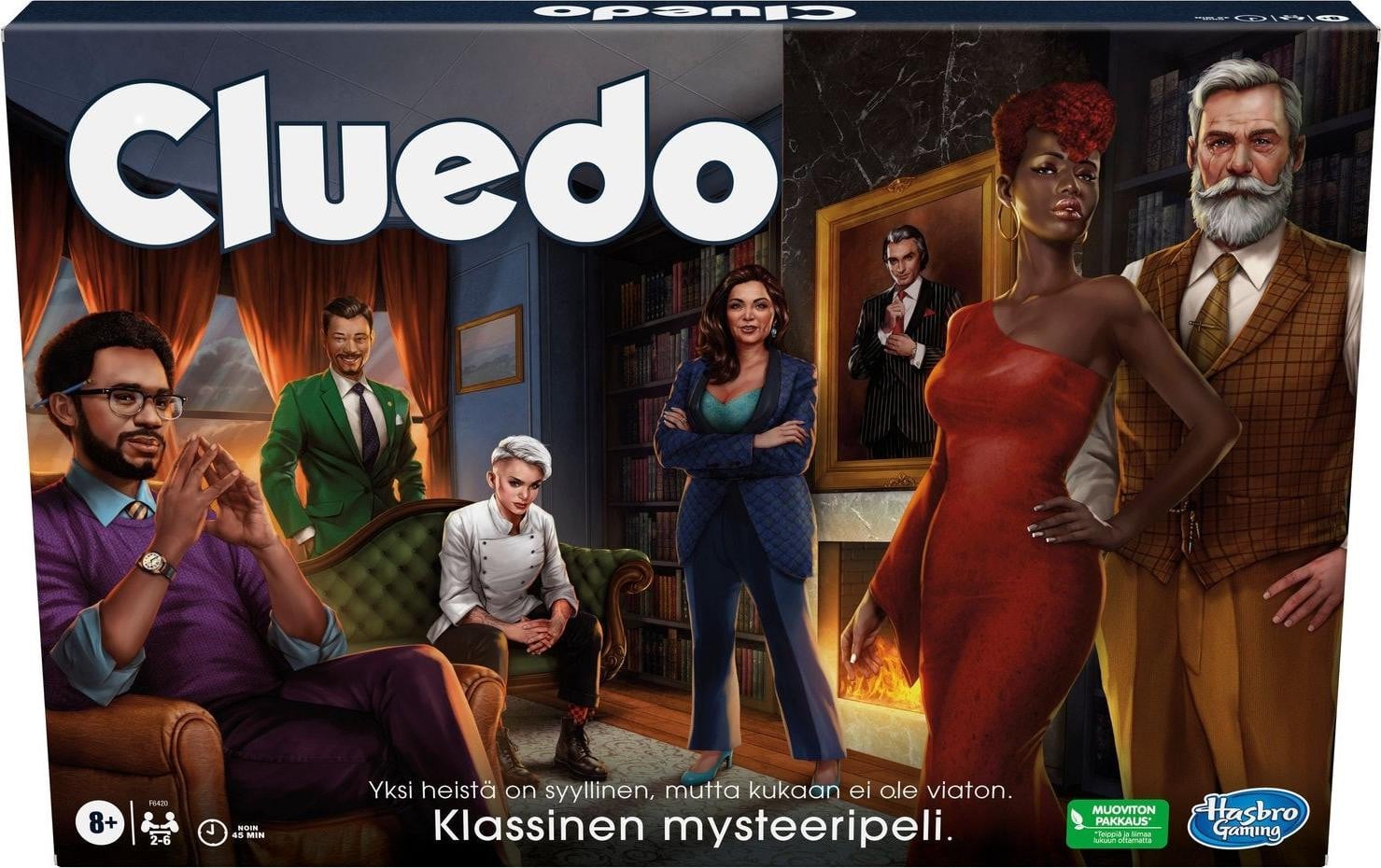 Hasbro Gaming Cluedo bordspel Fins