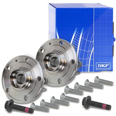 Skf 2x Radlagersatz inkl. Radnabe Vorne / Hinten [Hersteller-Nr. VKBA3643] für Seat, Audi, VW, Skoda