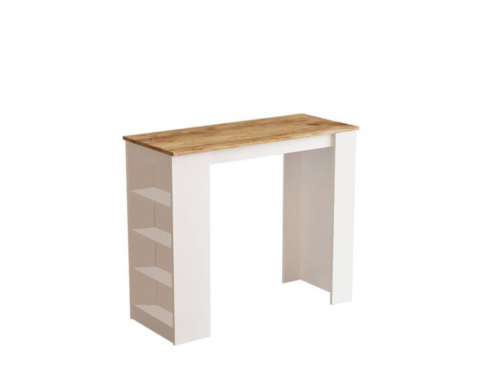 Table de repas en bois Setup - 120 x 52 x 102 cm - Marron