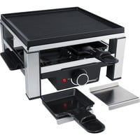 Guss-Raclette RC 104 schwarz/edelstahl