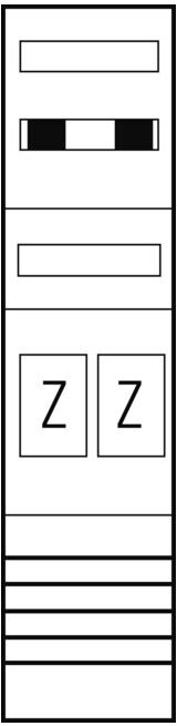 ABN Tableau de comptage eHZ 2Z EZ17320 (EZ17320)