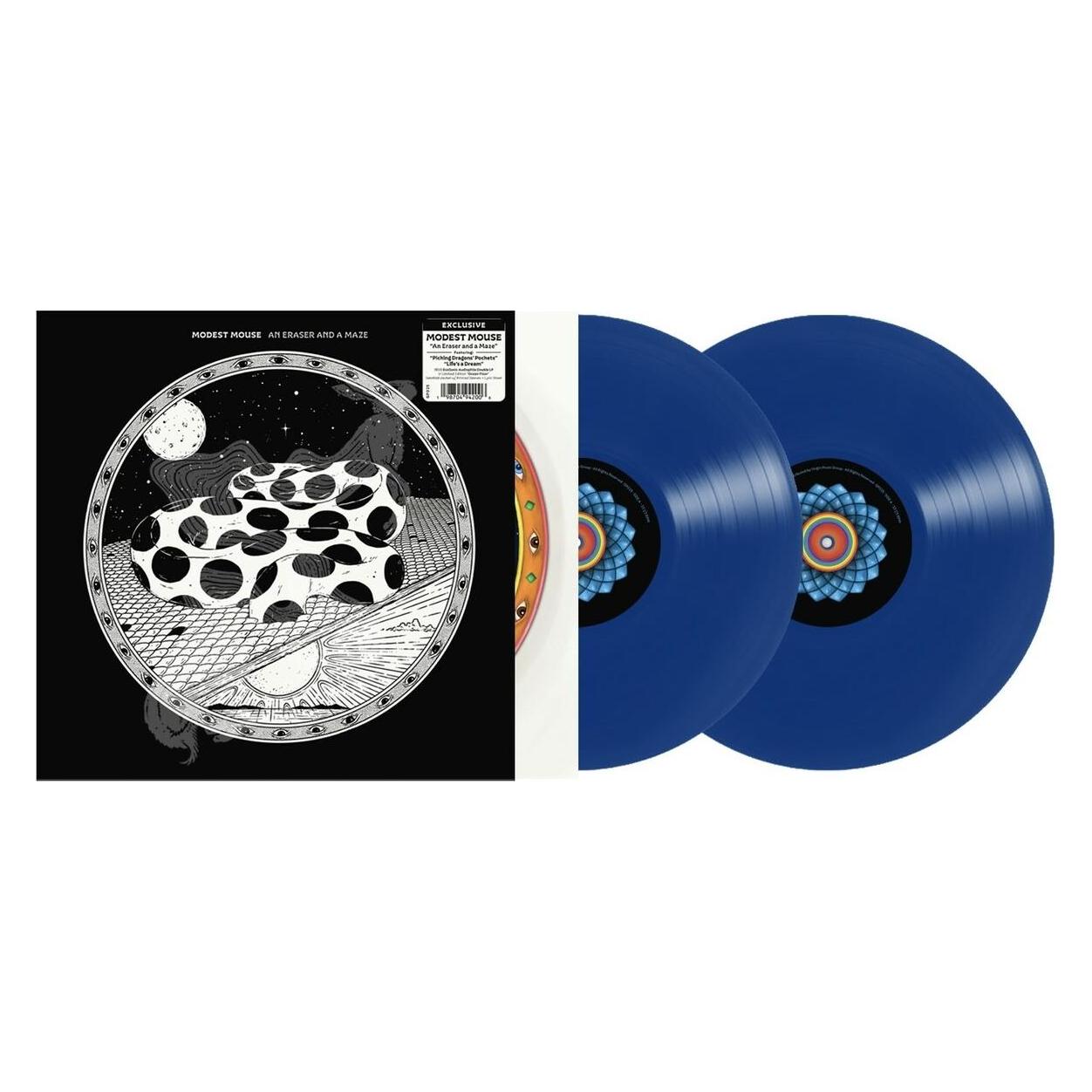 Virgin Records Modest Mouse - Eraser & A Maze (Indie Exclusive) (Limited Edition) (Blue Coloured) (2 LP) (Modest Mouse) (71378169)