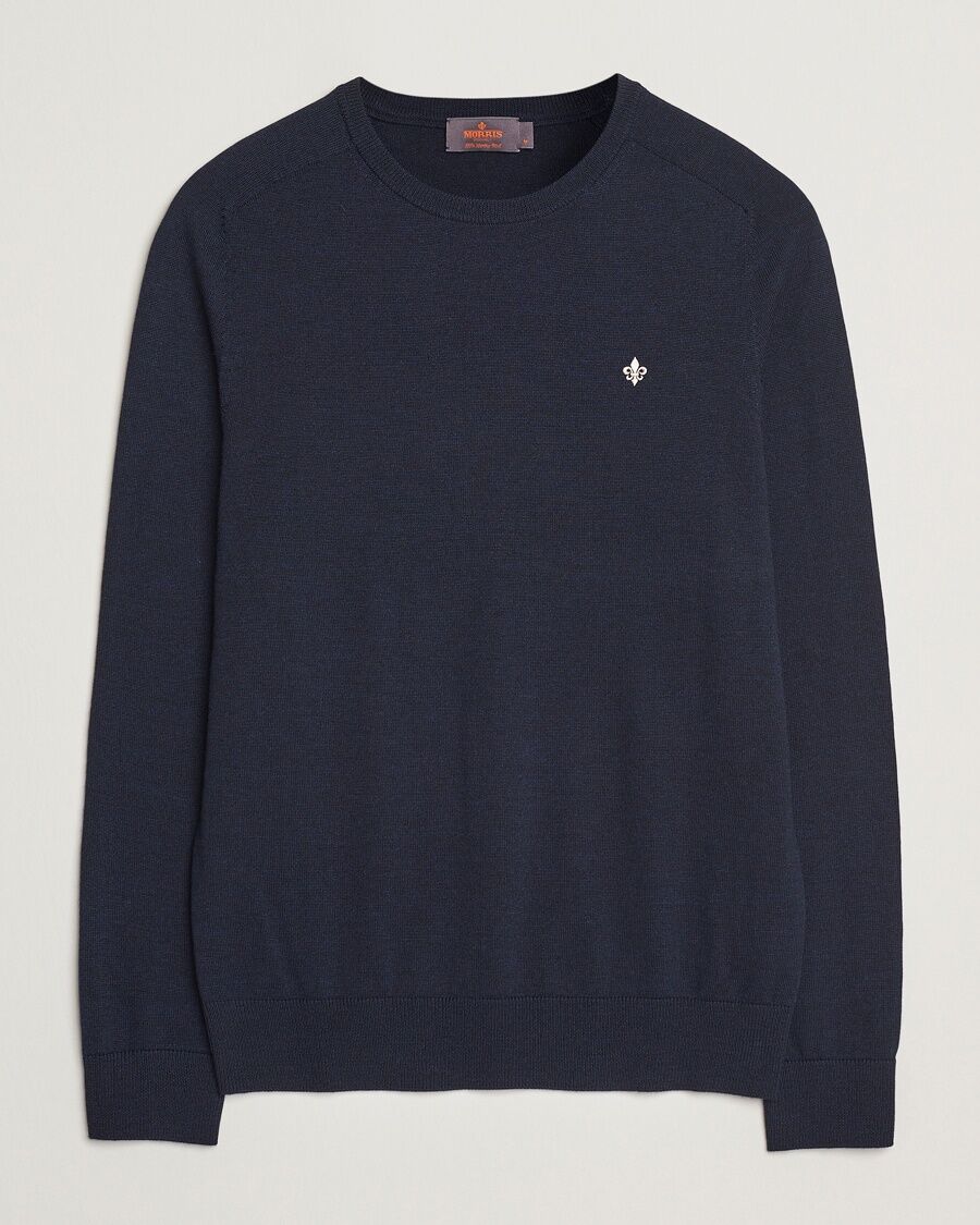Morris Merino O-Neck Navy