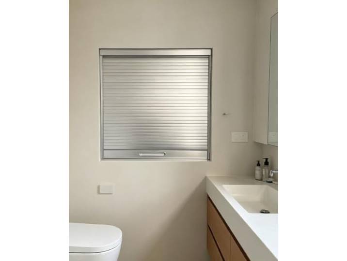 HGOuhK Ziehharmonika-Tür, individuelle Rolltür for Küchenschrank, Kunststoff-Schiebe-Pantry-Klapppaneel(Silver,40x100cm/16x39in)