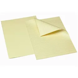 Bantex, Kopierpapier, Konceptpapir gul 80g ulinieret db ark A4 250ark/pak - (250 ark pr. pakke) (A4, 250 Blätter, 80 g/m2)
