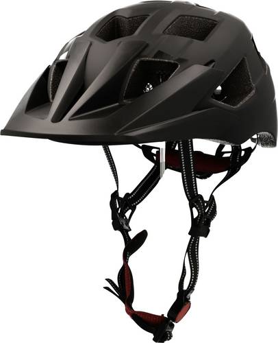 FISCHER FAHRRAD MTB-Helm Schwarz Konfektionsgröße=S/M Kopfumfang=54-58 cm