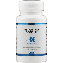 Vitamin A 4000 I.u.klean Labs 100 ST