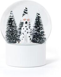 Zodax Mountain Dog Winter Scene Snow Globe