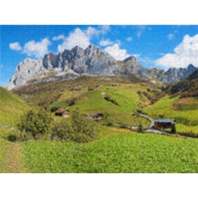 CALVENDO Puzzle Wanderweg nach Partnun Prättigau | 2000 Teile Lege-Größe 90x67cm Foto-Puzzle für glückliche Stunden