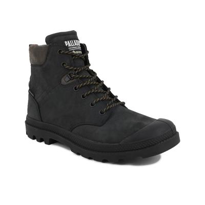 Schnürboots PALLADIUM "PAMPA SPORTCUFF GORE-TEX", Herren, Gr. 44, atmungsaktiv, schwarz, Leder, Schuhe Schnürboots, Winterschuhe, Winterboots, Schnürstiefel, Winterstiefel, wasserdicht