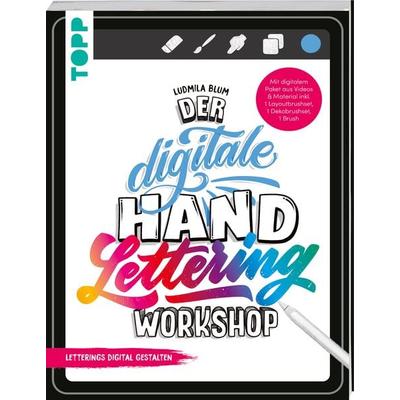 Der digitale Handlettering Workshop, Taschenbuch von Ludmila Blum, Frechverlag GmbH, 978-3-7358-8141-0