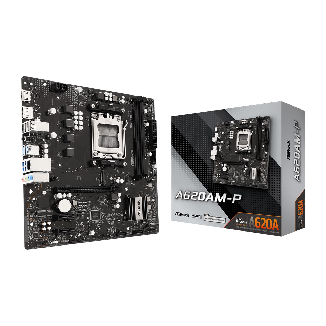 ASRock A620AM-P 2DDR5 AM5 retail retail