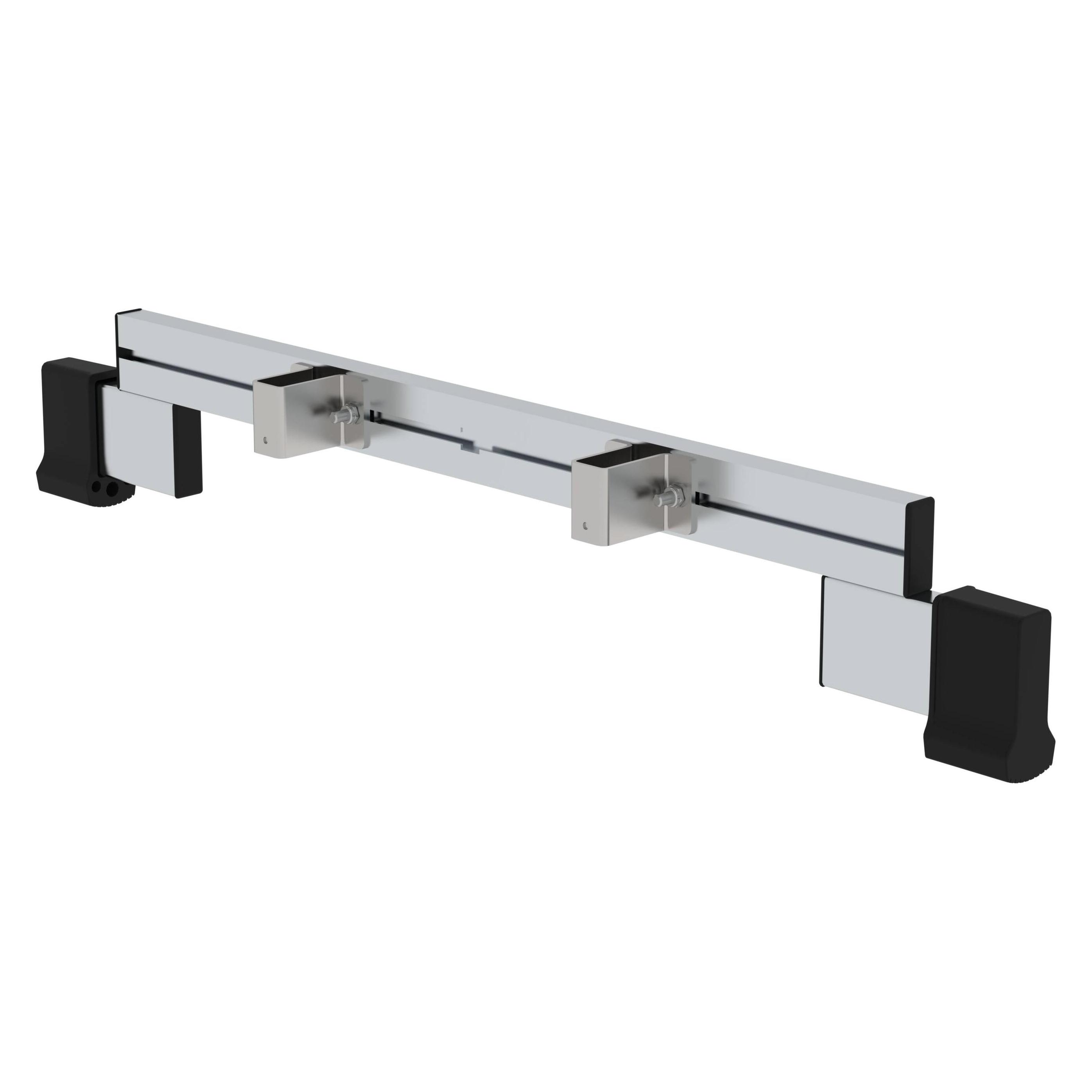 Munk Nachrüst-Traverse 0,93 m für Aluminium-Leitern mit Holmhöhe 58 mm (93 cm) (030360)