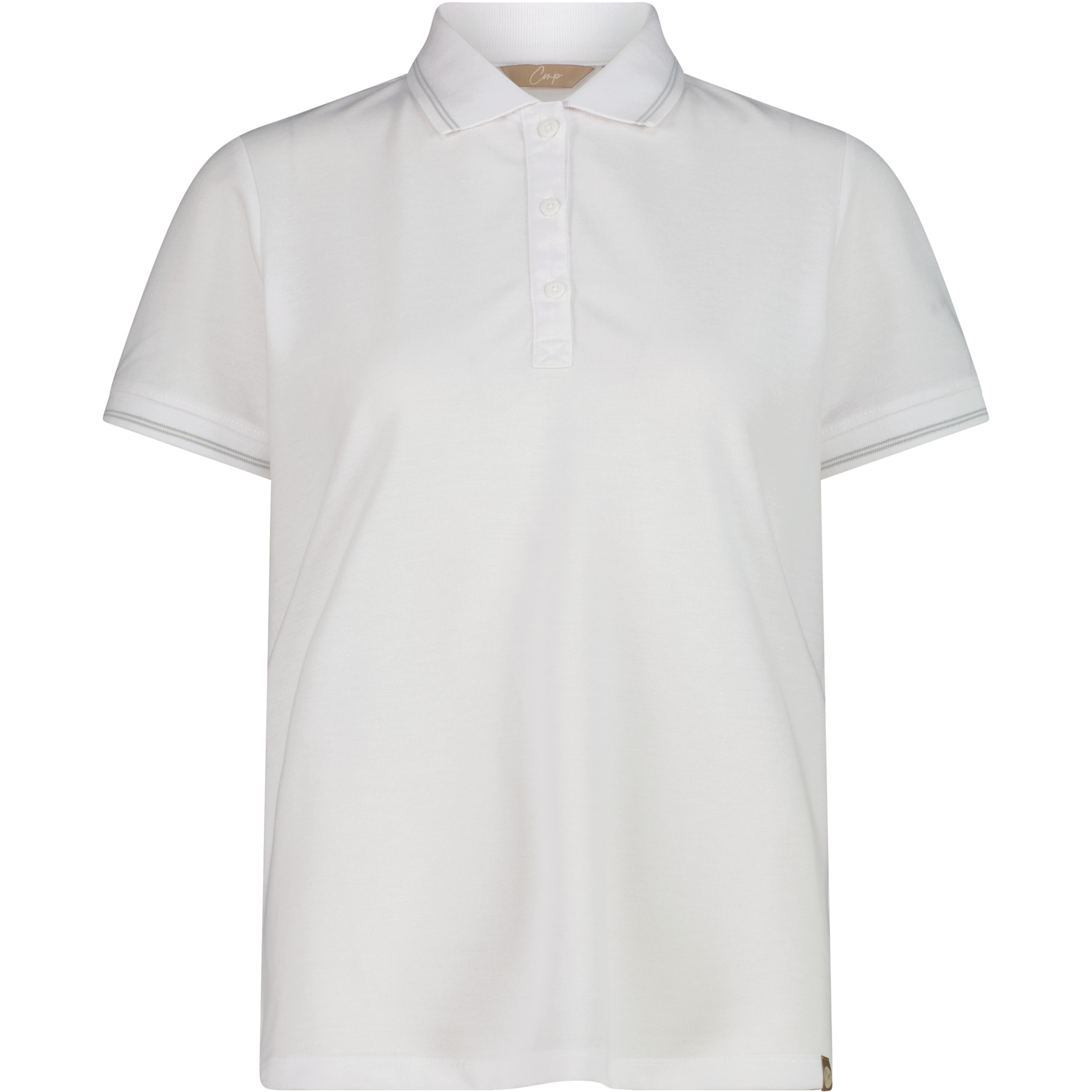 CMP Athleisure Mary Polo Damen T-Shirts weiss Größe L Lifestyle Hautfreundlich