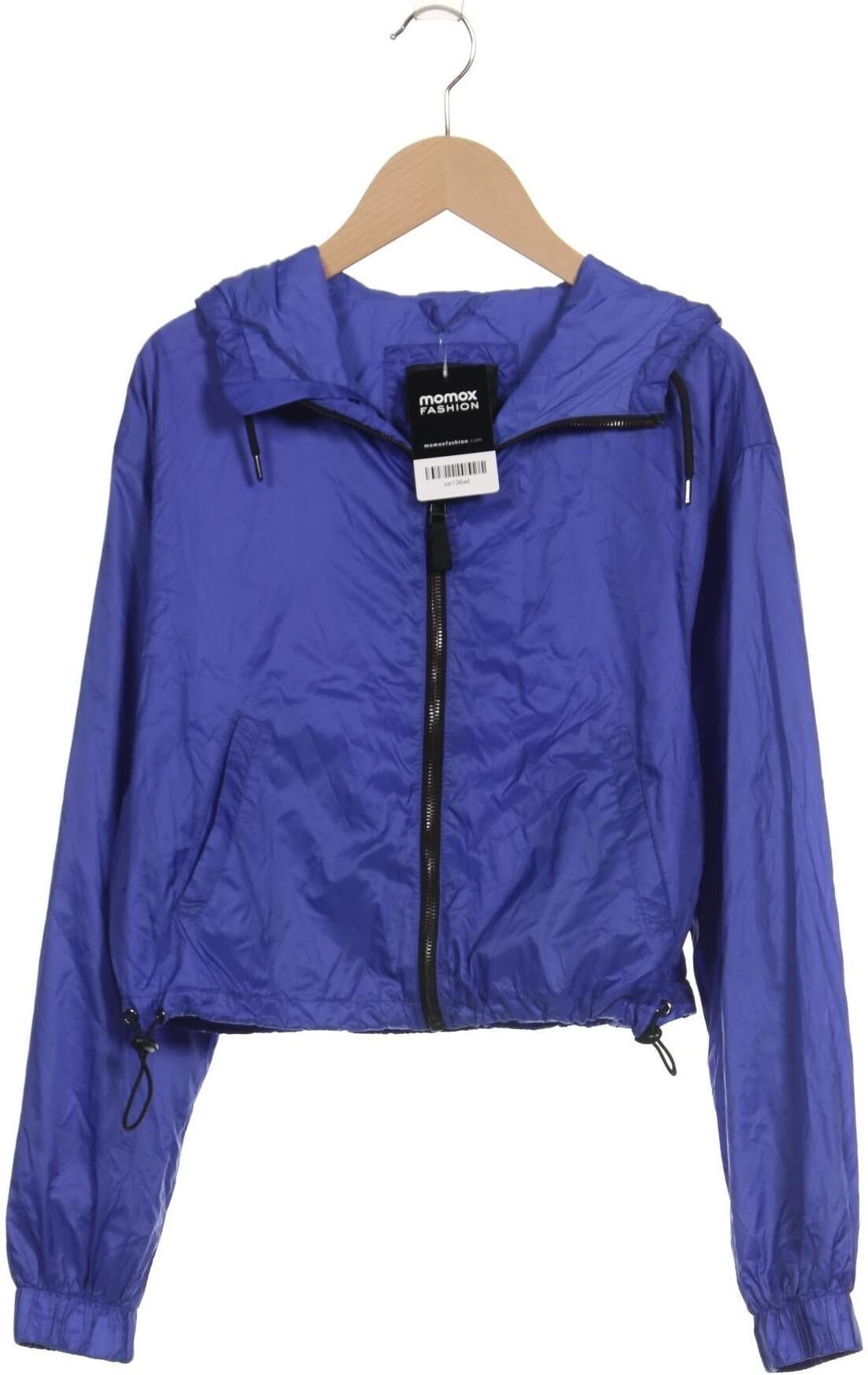 bershka Damen Jacke, Blau, Gr. S, Synthetik - Second Hand