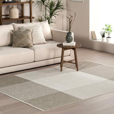 Nuloom Kirby SuperiorWash Plaid Reversible Machine Washable Area Rug