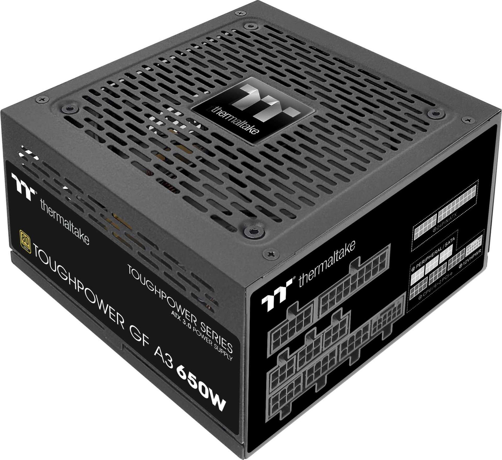 Thermaltake Toughpower GF A3 650W 80+ Gold voeding, geschikt voor Gen 5