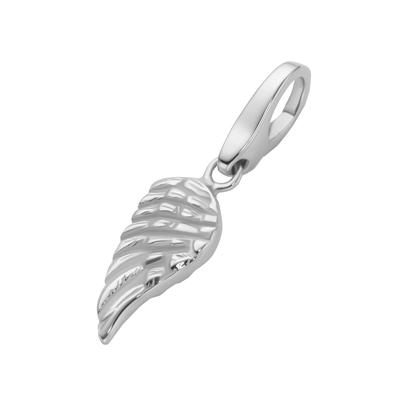 Charm Flügel "Flügel, Silber 925", silber, GIORGIO MARTELLO MILANO, Charms, Damen, Silber 925 (Sterlingsilber)