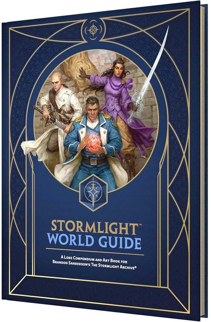 Stormlight World Guide by Brotherwise Games - Cosmere Roleplaying Game Reference Book with 125 Illustrations