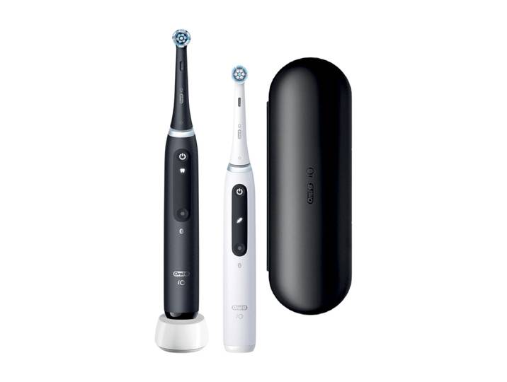 Oral-B iO 5 Duo, zwart &amp; wit, elektrische tandenborstel