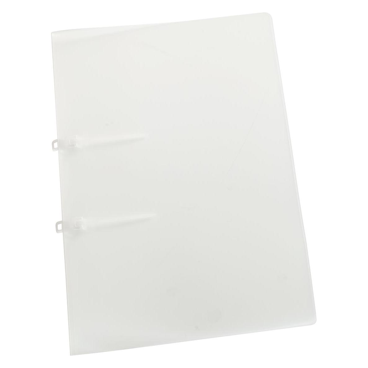 Eichner 10 Schlaufenhefter Kunststoff transparent DIN A4 (A4, 10x) (9038-00101)