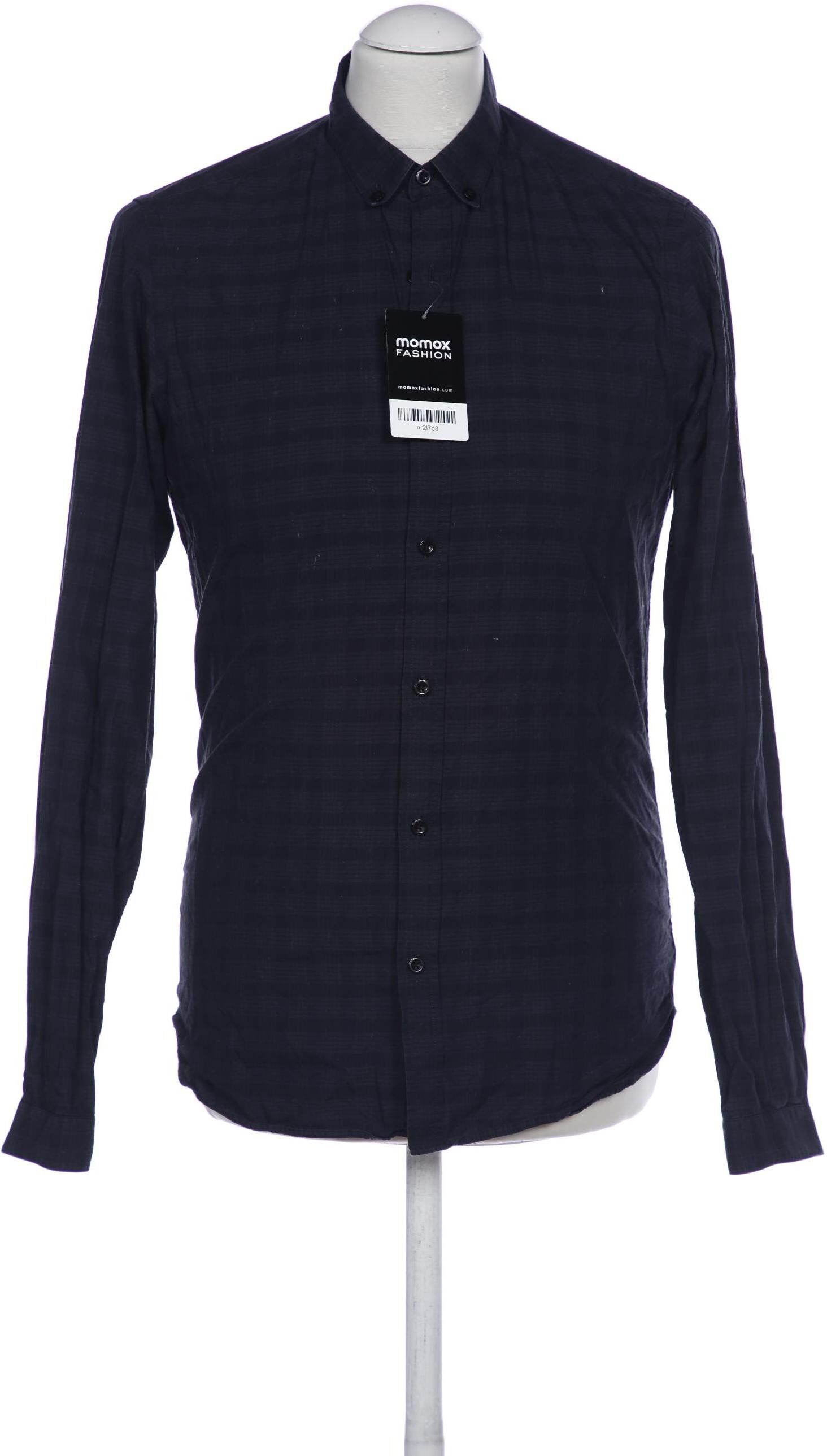 The Kooples Herren Hemd, Grau, Gr. S, Baumwolle - Second Hand