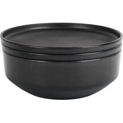 Brunner 6 in 1 Odette Double Black Melamin Geschirrset 7-teilig schwarz