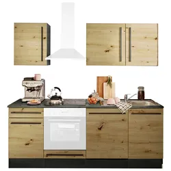 Yourkitchen Küchenblock 220 OHNE E-Geräte JAZZ - B/H/T ca. 220.00x211.00x60.00