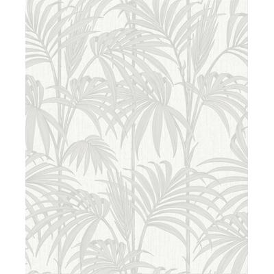 Vliestapete BOUTIQUE "Honolulu White Ice", weiß, B:0,52m L:10,05m, Vlies, Tapeten, Honolulu Weiß 10 m x 0.52 m