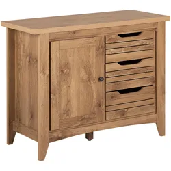 SIDEBOARD mit 2 Türen Braun Agora