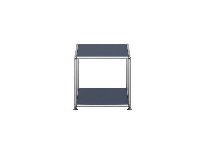 USM Haller Kaffeetisch M21 grau anthrazitgrau offen T 418 cm 52.3x39x41.8