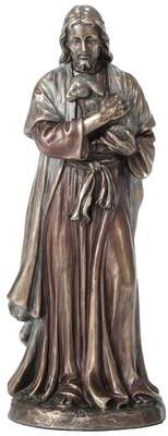 Veronese Design 6.3 in H Jesus Holding a Lamb Figurine Poly Resin
