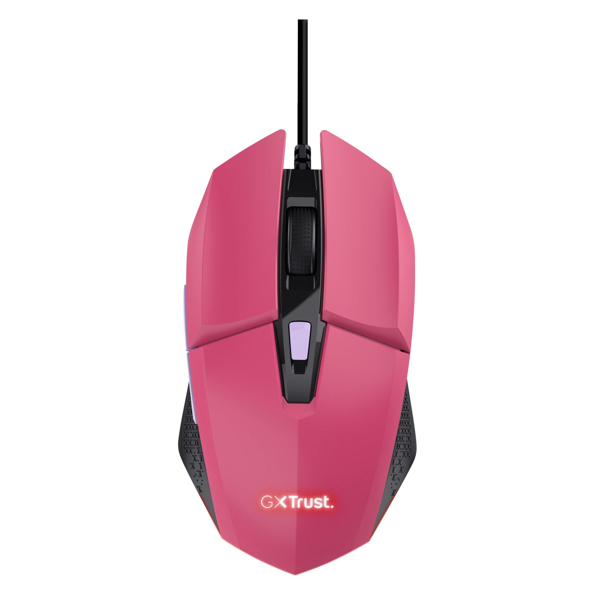 Trust Gxt109p Felox Gaming Mouse Pink (Kabelgebunden) (25068)