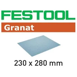 FESTOOL Schleifpapier Granat 230 x 280mm P240, 50Stk. - AUSLAUF o.NF.