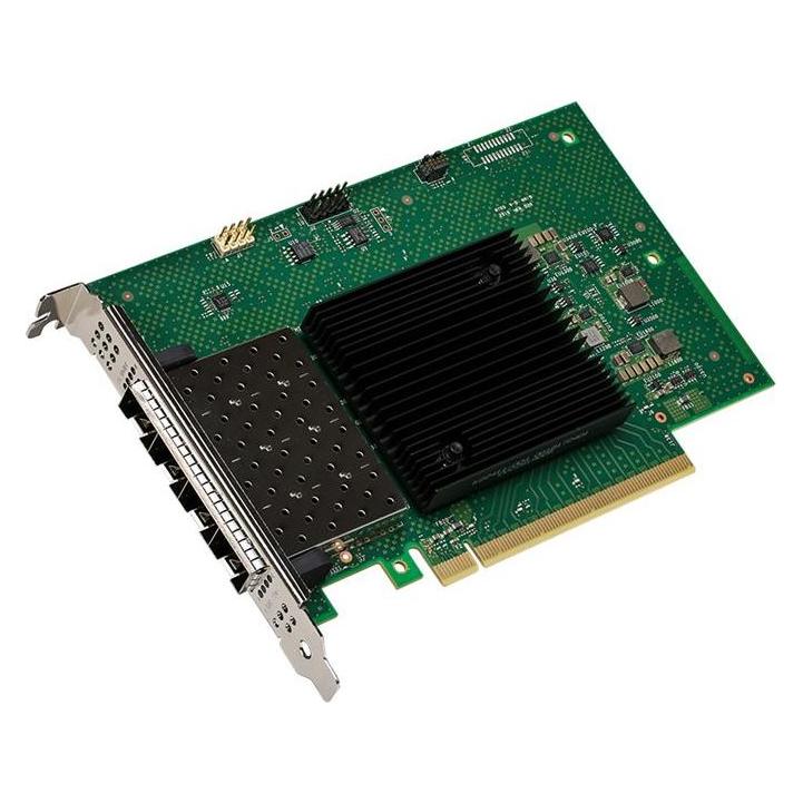 Intel E810XXVDA4 Netzwerkkarte Quad-Port SFP28 25 Gbit LP E810XXVDA4 (PCI 3.0, PCI Express 4.0 x16) (E810XXVDA4)
