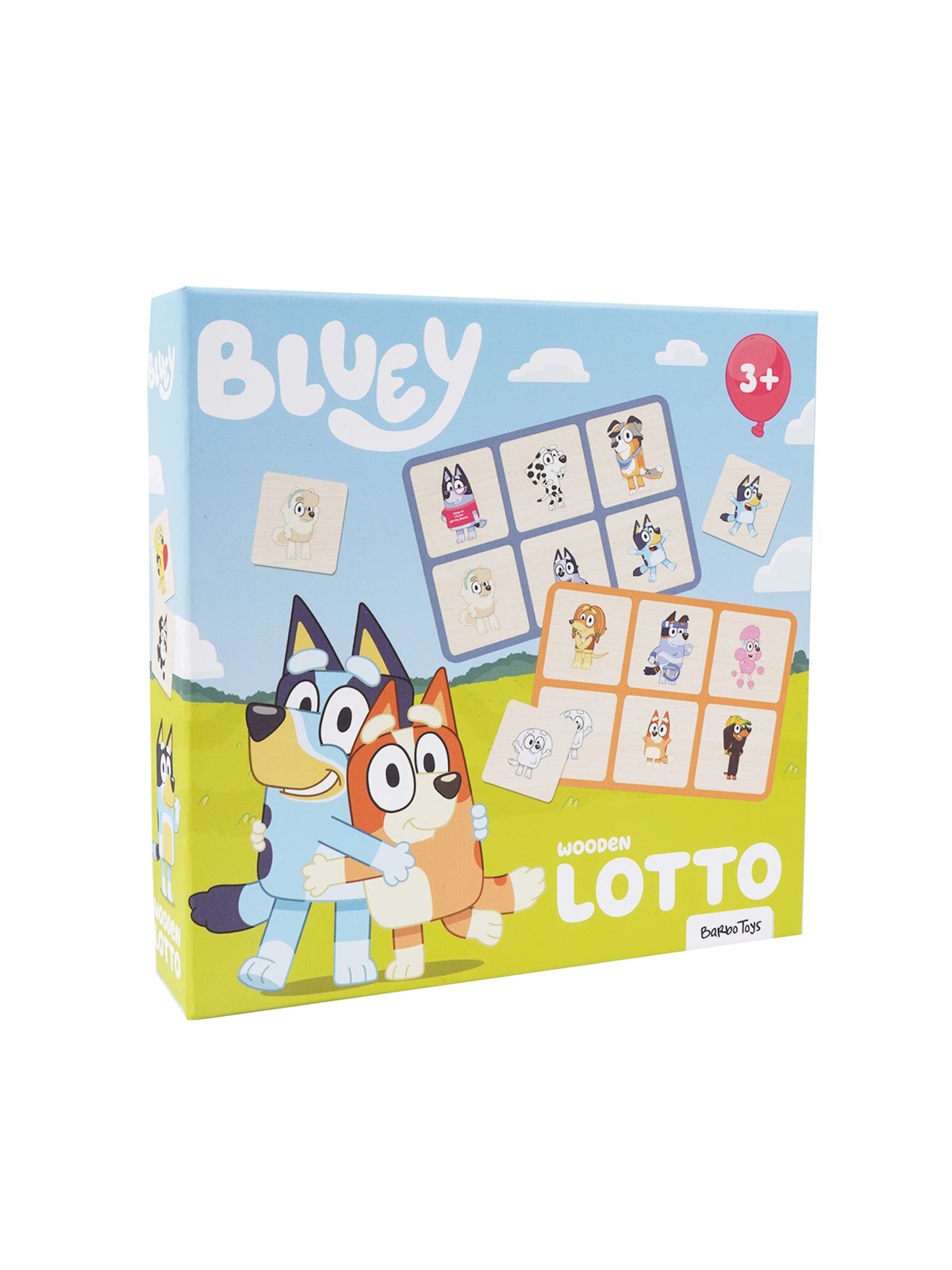 Bluey - Lotto in Wood
