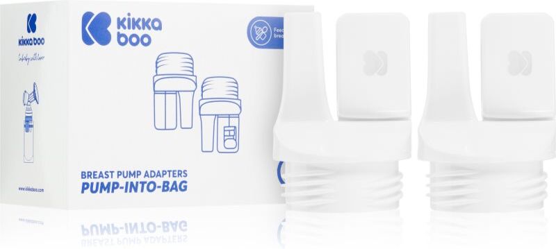 Kikkaboo Breast Pump Adapters Pump Into Bag adaptateur 2 pcs