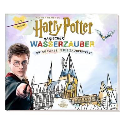 Aus den Filmen zu Harry Potter: Magischer Wasserzauber - Bring Farbe in die Zauberwelt!, Taschenbuch von , Panini, 978-3-8332-4345-5