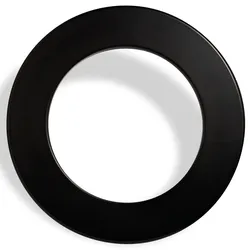 Karella Auffangring für Dartspiele "PU-Catchring",schwarz,