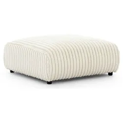 S-STYLE Hocker  Mollis ¦ beige ¦ Maße (cm): B: 88 H: 39