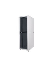Intellinet 19" Network Rack Schrank Netzwerkschrank Grau RAL 7035 42HE 48,3 cm 42 HE Schutzklasse IP20 Flatpack grau (713054)