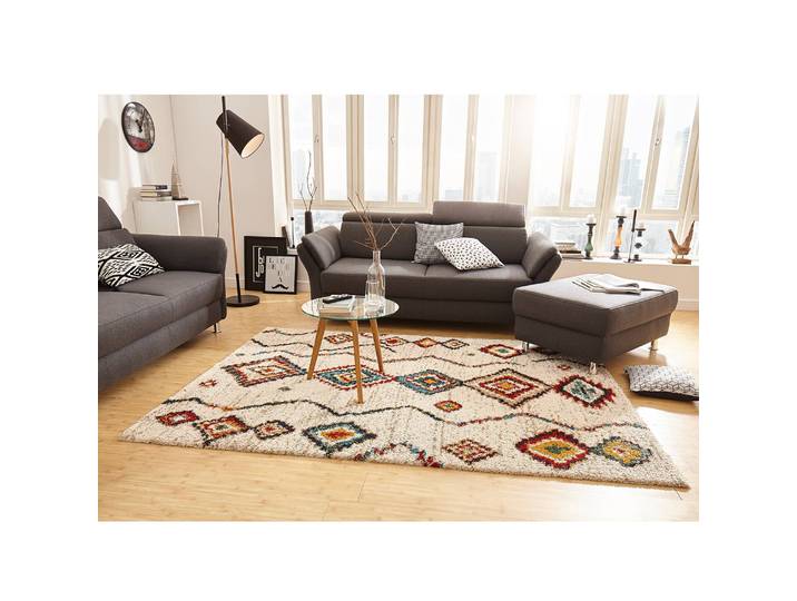 Teppich Geometric 120 x 170 cm Beige/Beige