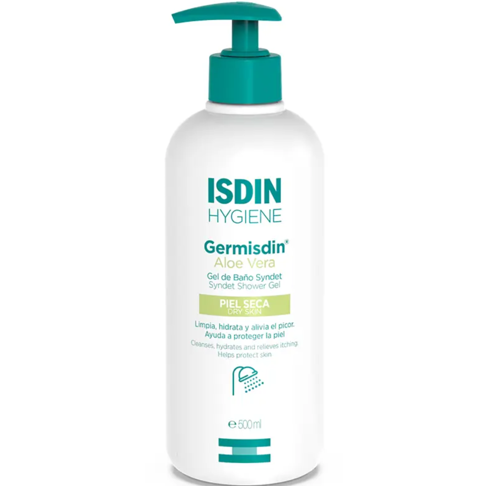 Isdin Jabón líquido Germ Aloe Vera 500mL