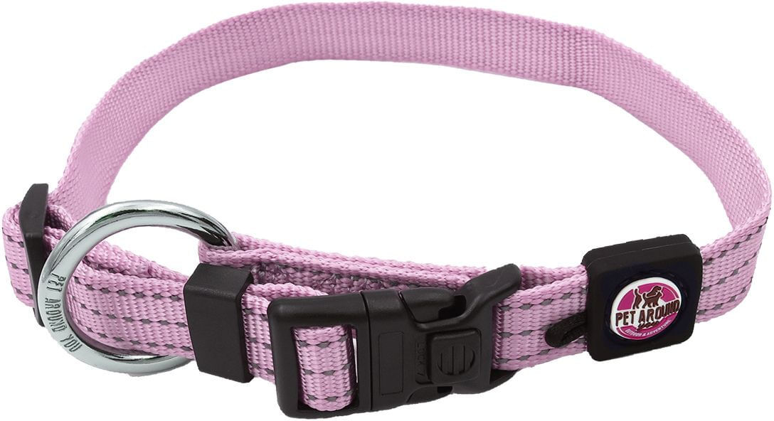PET AROUND YOU Collare Reflective Nylon Cipria S