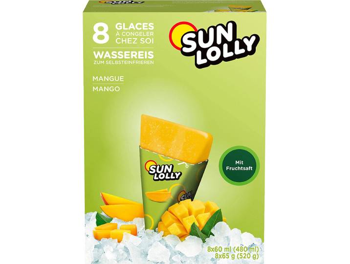 Sun Lolly Ijslolly's Mango 8 x 60 ml
